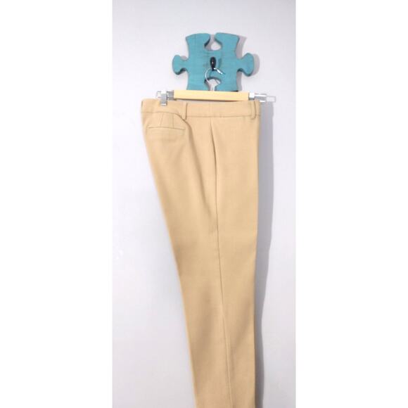 Talbots Hampshire Tan Wool Blend Trousers Slacks Career Dress Pants Size 10 - Picture 2 of 11